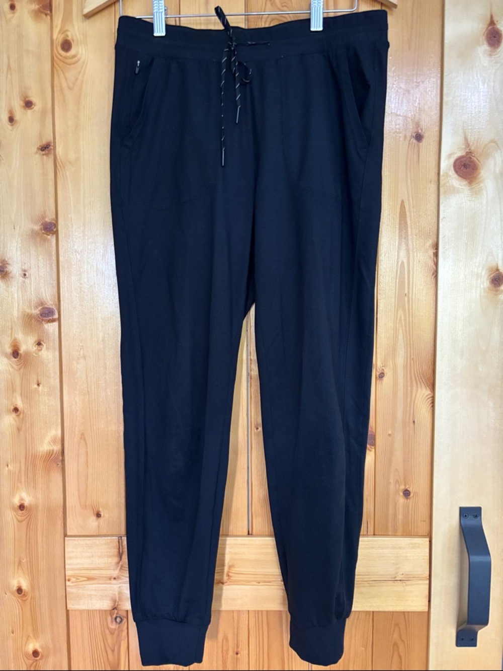 Zella Women’s Joggers Small S Black Soft EUC Pockets Athletic Pants Nordstrom
